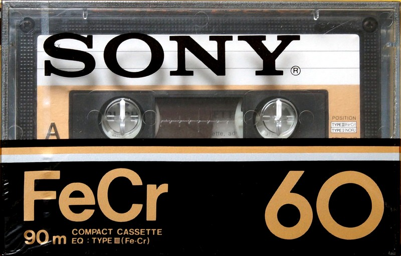 Compact Cassette: Sony  - FeCr 60