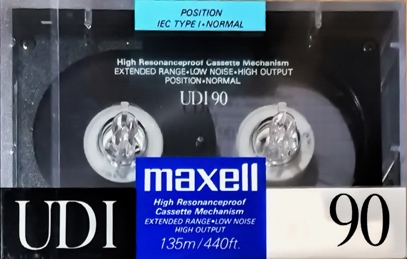 Compact Cassette: Maxell / Hitachi Maxell - UDI 90