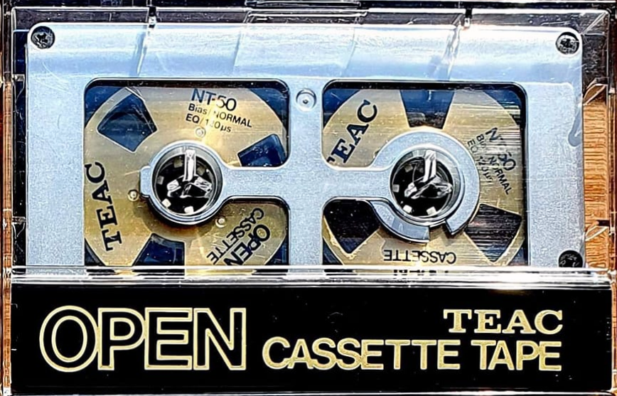 Compact Cassette Teac OC Open Cassette 50 "NT-50" Type I Normal 1983 Japan