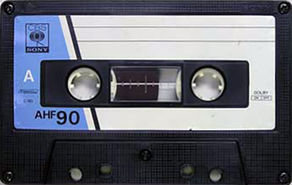 Compact Cassette CBS / Sony AHF 90 Type I Normal 1980 Japan