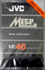 Compact Cassette JVC Metal / ME 46 "ME46" Type IV Metal 1981 USA