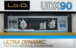 Compact Cassette Lo-D UDX 90 Type II Chrome 1984 Japan