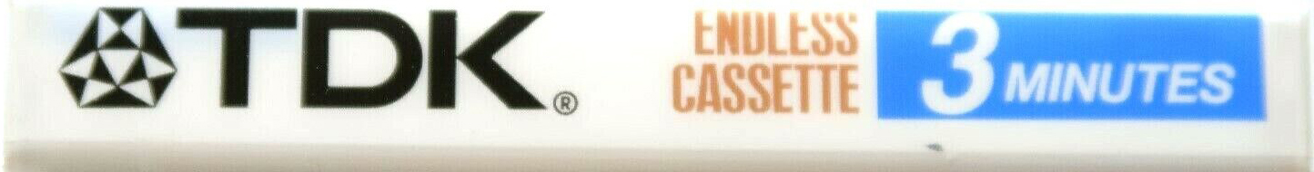 Compact Cassette TDK EC Endless 3 "EDL-3MEB" Endless Cassette 1990 Europe