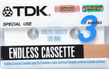 Compact Cassette TDK EC Endless 3 "EDL-3MEB" Endless Cassette 1990 Europe