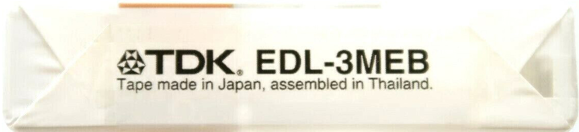 Compact Cassette TDK EC Endless 3 "EDL-3MEB" Endless Cassette 1990 Europe