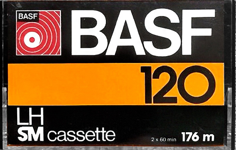 Compact Cassette BASF LH 120 Type I Normal 1977 Europe