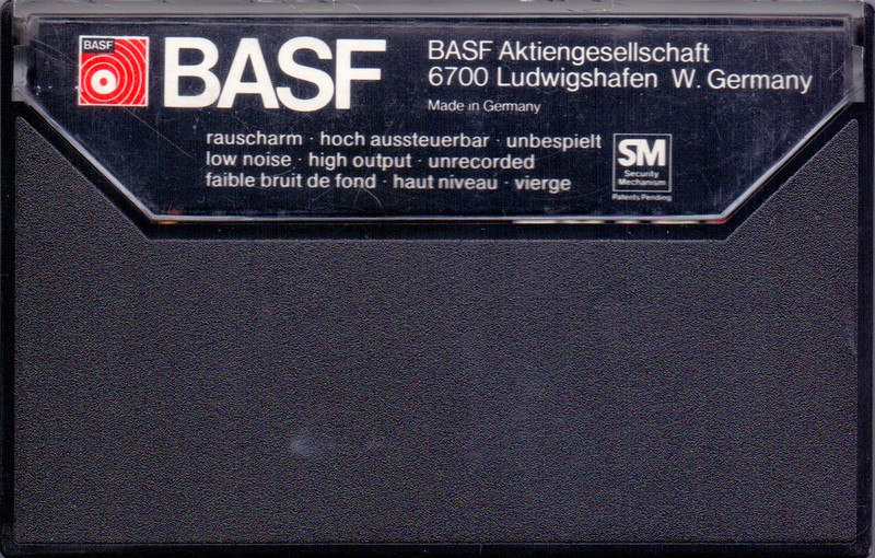 Compact Cassette BASF LH 120 Type I Normal 1977 Europe