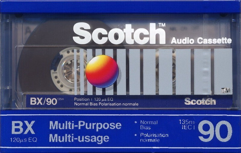 Compact Cassette: Nippon Columbia / Denon Scotch - BX 90