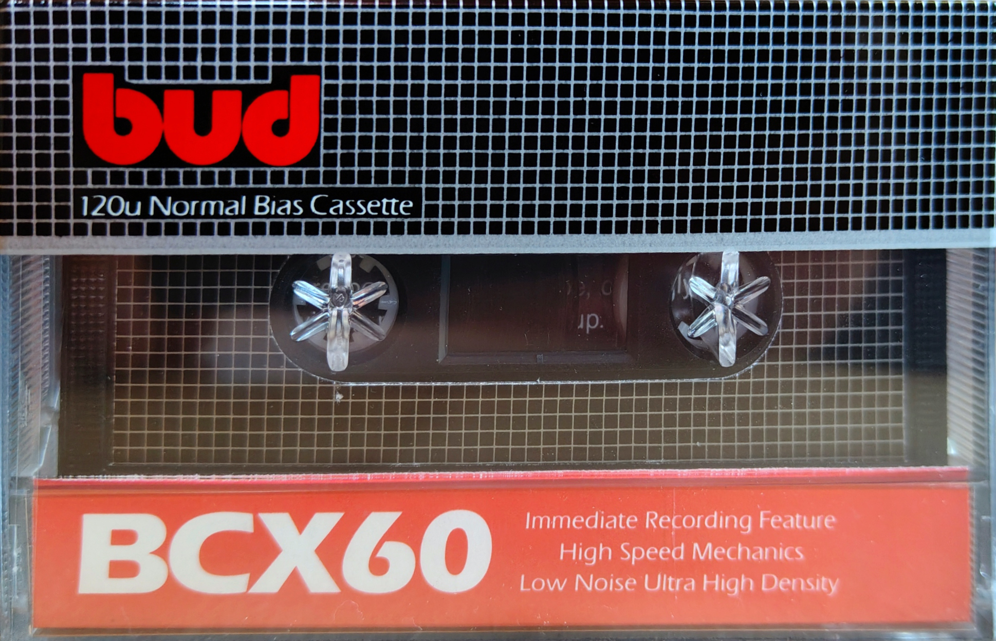 Compact Cassette Bud BCX 60 Type I Normal 1984 USA