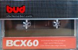 Compact Cassette Bud BCX 60 Type I Normal 1984 USA