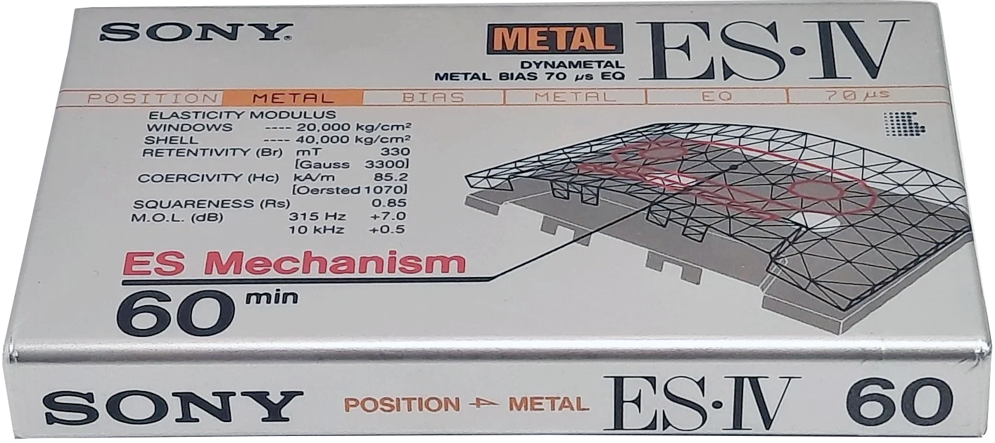 Compact Cassette: Sony  - ES-IV 60