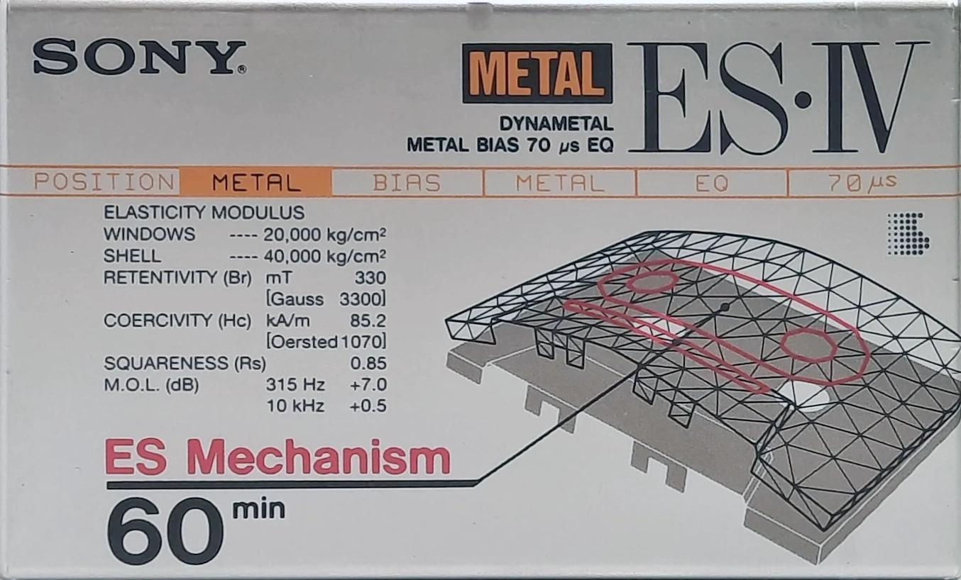 Compact Cassette: Sony  - ES-IV 60