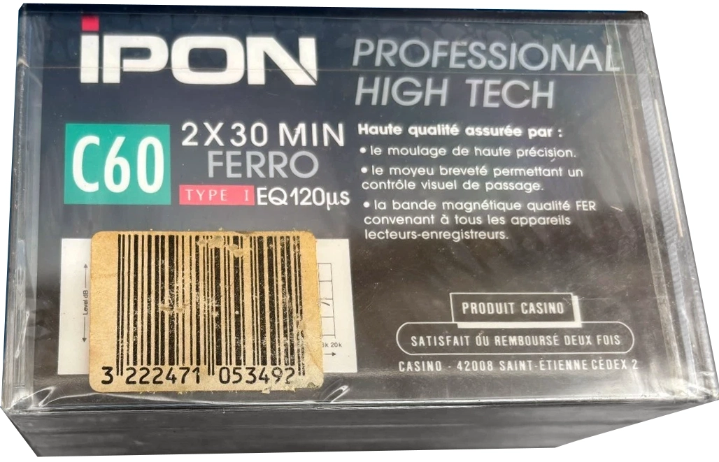 5 pack Ipon 60 Type I Normal France