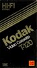 VHS, Video Home System Kodak Hi-Fi 120 "HFT-120" Type I Normal 1985 USA
