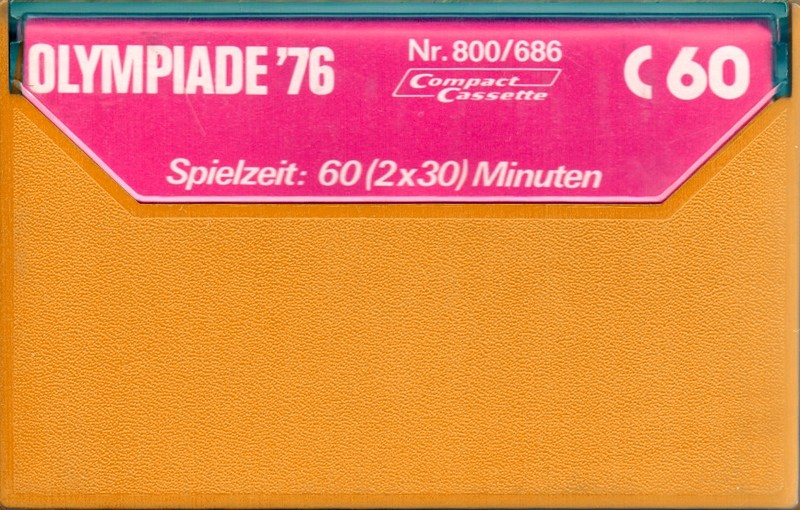 Compact Cassette:  Olympiade 76 -  60