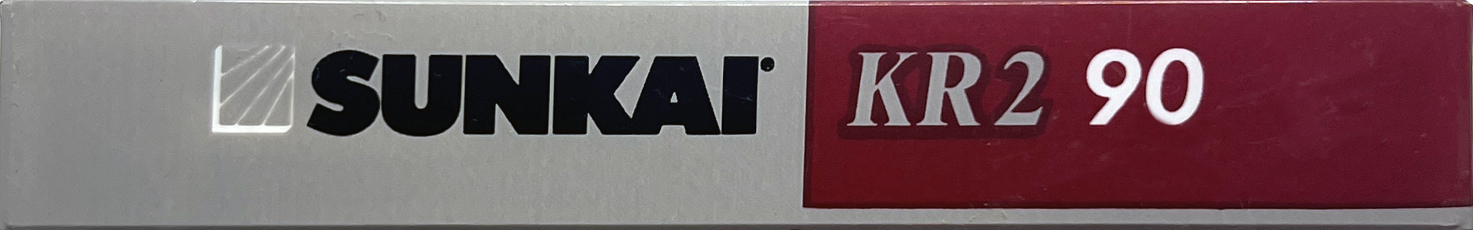 Compact Cassette Sunkai KR2 90 Type II Chrome 1988 Europe