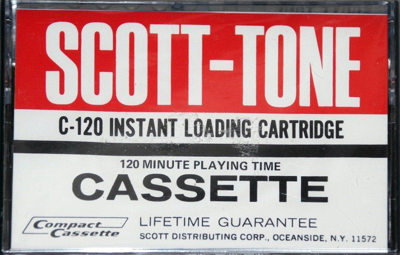 Compact Cassette:  Scott-Tone -  120