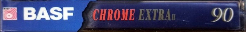 Compact Cassette BASF CE II Chrome Extra 90 Type II Chrome 1995 Germany