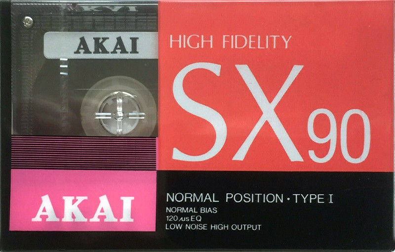 Compact Cassette: Mitsubishi Akai - SX 90