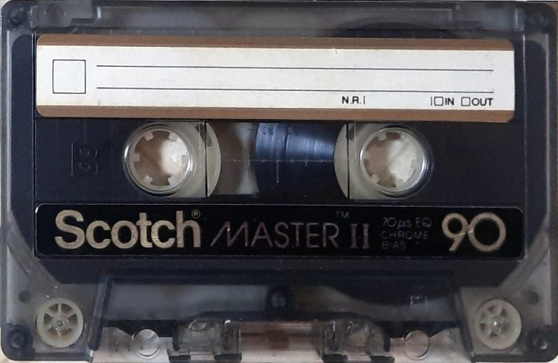 Compact Cassette Scotch Master II 90 Type II Chrome 1981 Japan