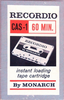 Compact Cassette Monarch Recordio 60 "CAS-1" Type I Normal USA