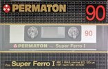Compact Cassette Permaton Super Ferro I 90 Type I Normal 1987 Europe