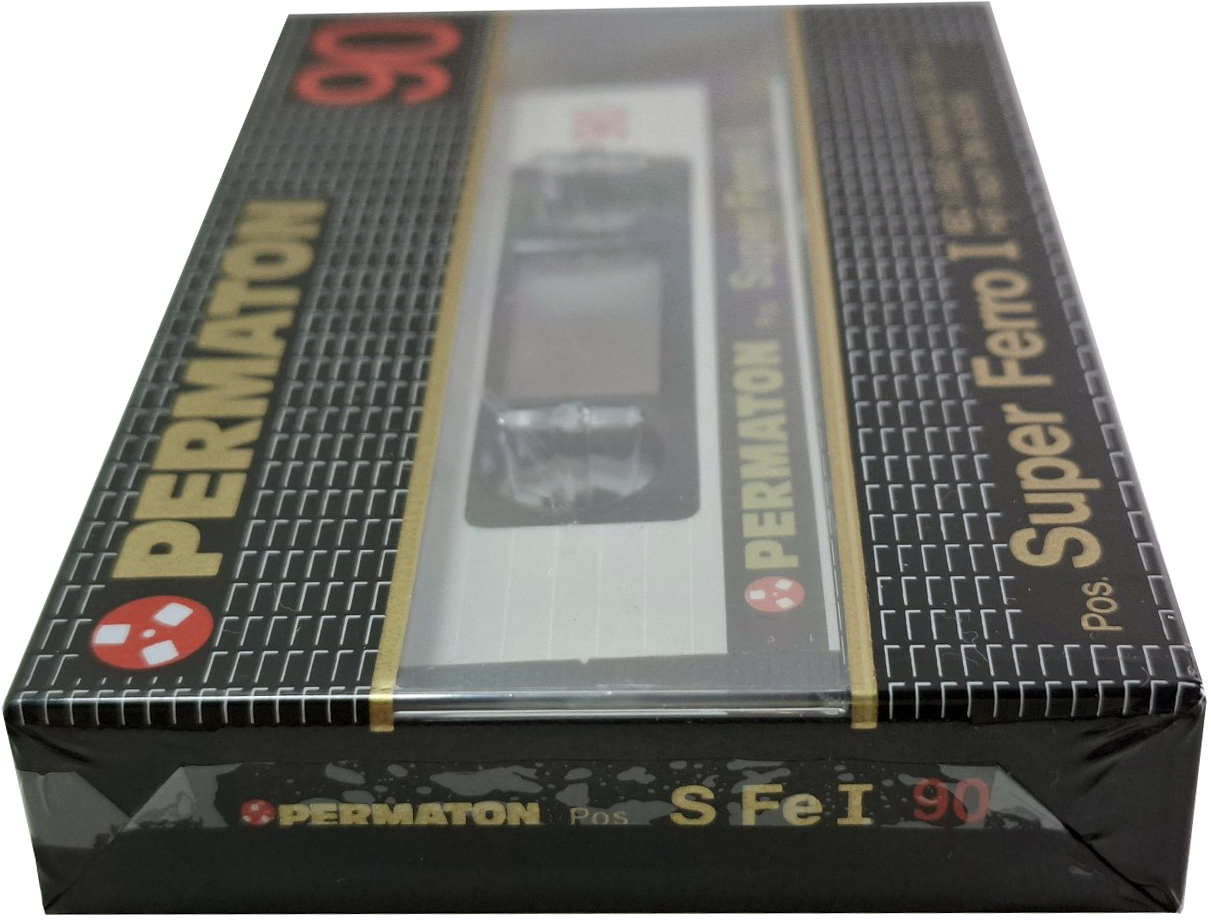 Compact Cassette Permaton Super Ferro I 90 Type I Normal 1987 Europe