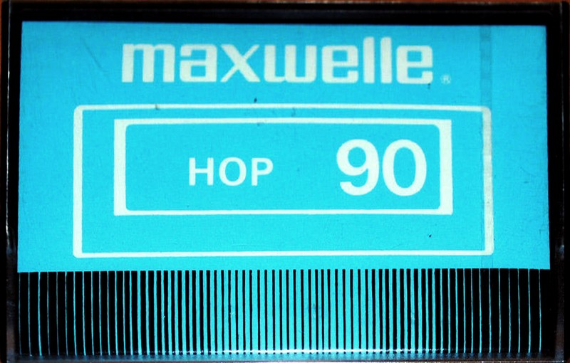 Compact Cassette Maxwelle 90 "HOP" Type I Normal Hong Kong