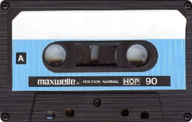 Compact Cassette Maxwelle 90 "HOP" Type I Normal Hong Kong