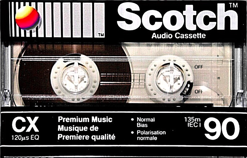 Compact Cassette: Sunkyong Magnetic Limited (SKM) Scotch - CX 90