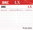 Compact Cassette SKC LX 60 Type I Normal 2001 Worldwide