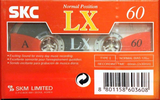 Compact Cassette SKC LX 60 Type I Normal 2001 Worldwide
