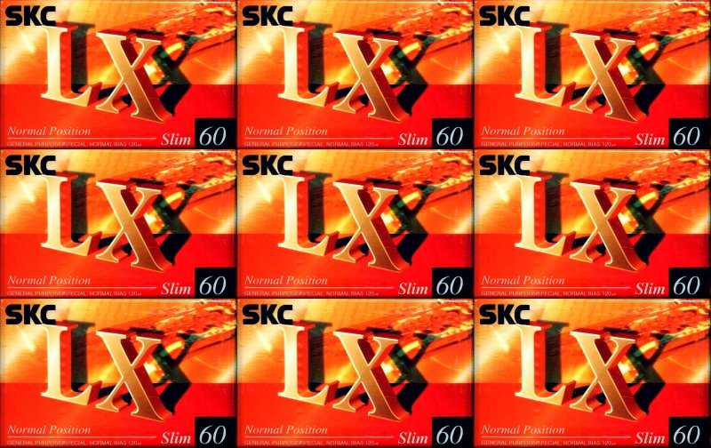 Compact Cassette: Sunkyong Magnetic Limited (SKM) SKC - LX 60