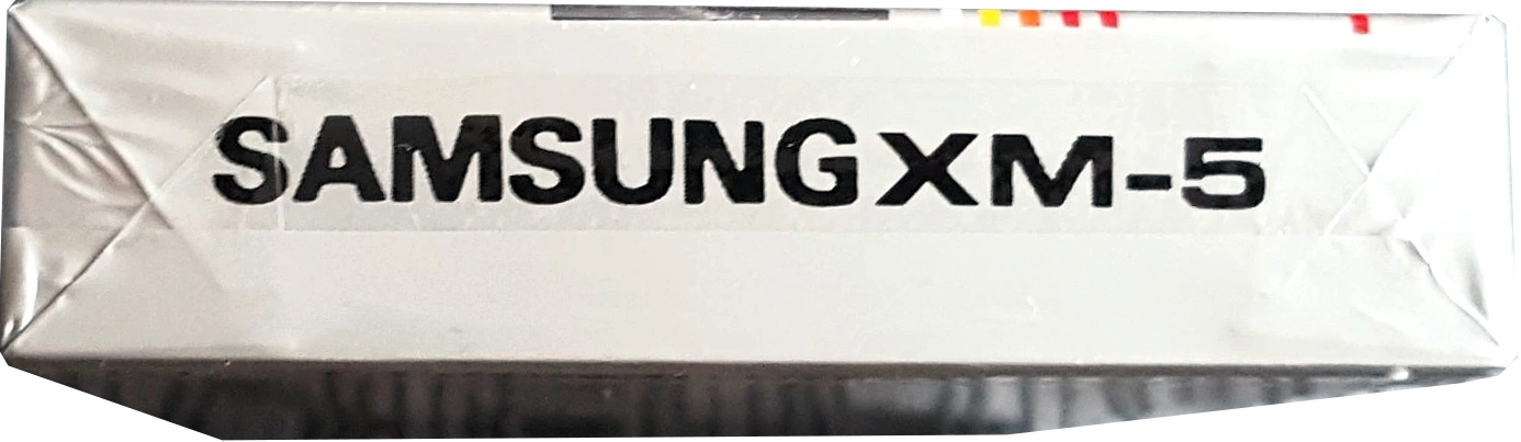 Compact Cassette Samsung XM-5 90 Type II Chrome 1985 Europe