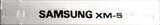 Compact Cassette Samsung XM-5 90 Type II Chrome 1985 Europe