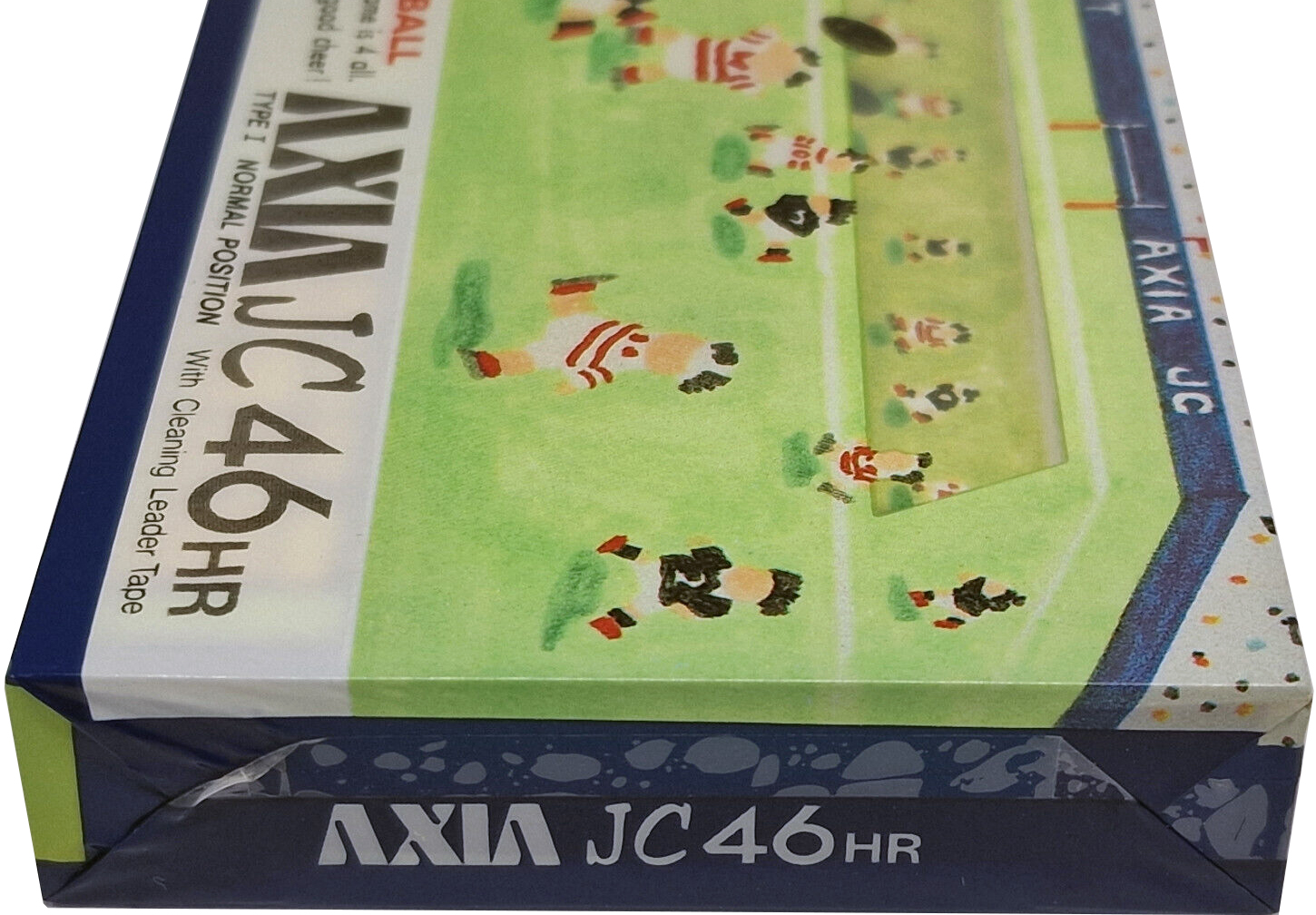 Compact Cassette AXIA JC 46 "JC 46 HR Rugby Football" Type I Normal 1986 Japan