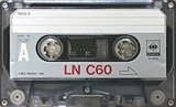Compact Cassette CBS / Sony LN 60 Type I Normal 1979 Japan
