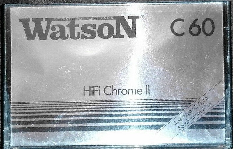 Compact Cassette Watson 60 Type II Chrome 1979 Europe