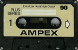 Compact Cassette Ampex Plus Series 90 Type I Normal 1978 Brazil