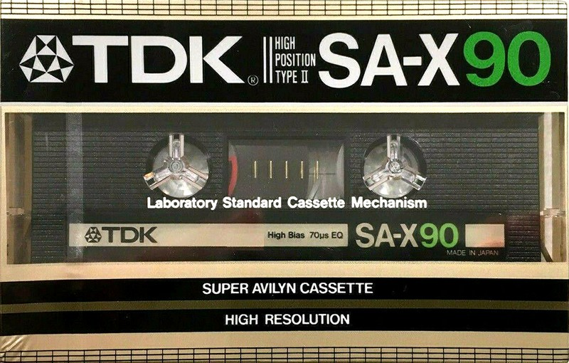 Compact Cassette: TDK  - SA-X 90