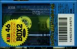 Compact Cassette AXIA Box 2 46 "BOX2CV 46" Type II Chrome 1997 Japan