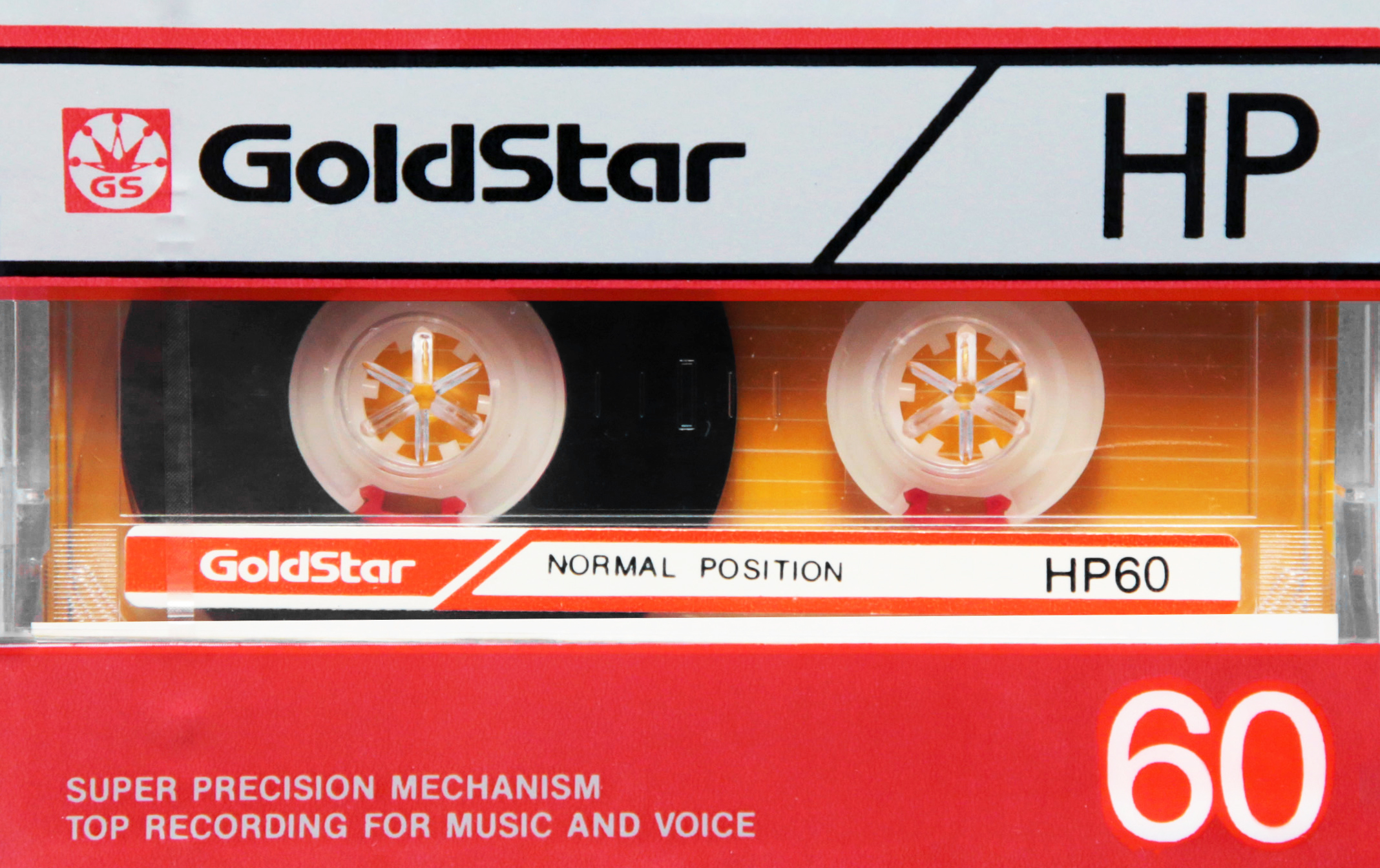 Compact Cassette Goldstar HP 60 Type I Normal 1988 USA