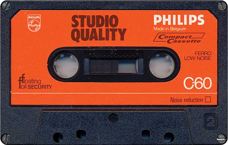 Compact Cassette Philips Studio Quality 60 Type I Normal 1978 Europe