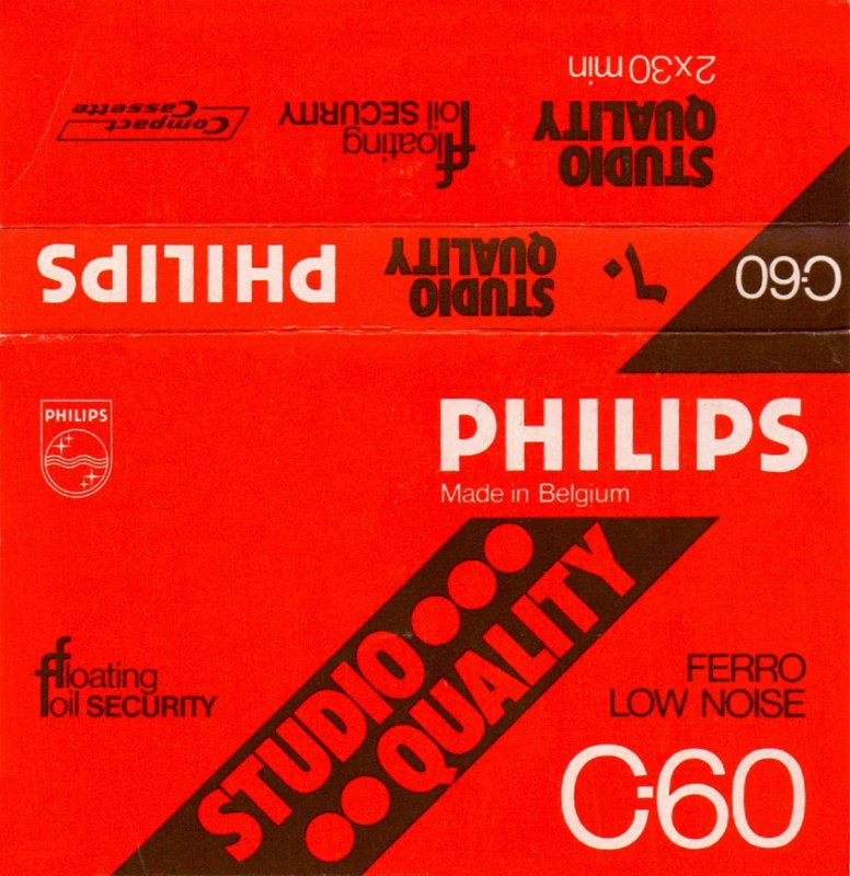 Compact Cassette: Philips  - Studio Quality 60