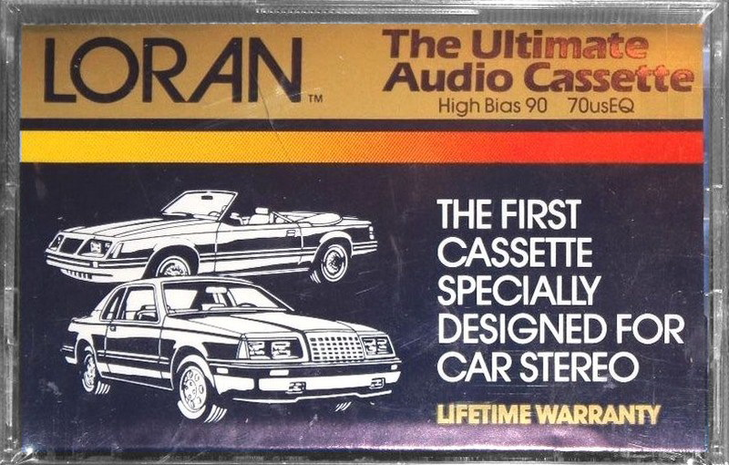 Compact Cassette Loran 90 Type II Chrome 1983 USA