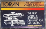 Compact Cassette Loran 90 Type II Chrome 1983 USA
