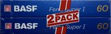 2 pack BASF Ferro Super I 60 Type I Normal 1989 Europe