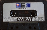 Compact Cassette AGFA CARAT 90 Type III Ferro Chrome 1978 Europe
