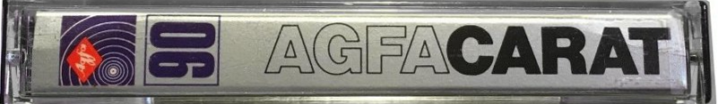 Compact Cassette AGFA CARAT 90 Type III Ferro Chrome 1978 Europe