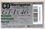 Compact Cassette AXIA GT-Ix 46 "GT-1x W 46" Type I Normal 1989 Japan
